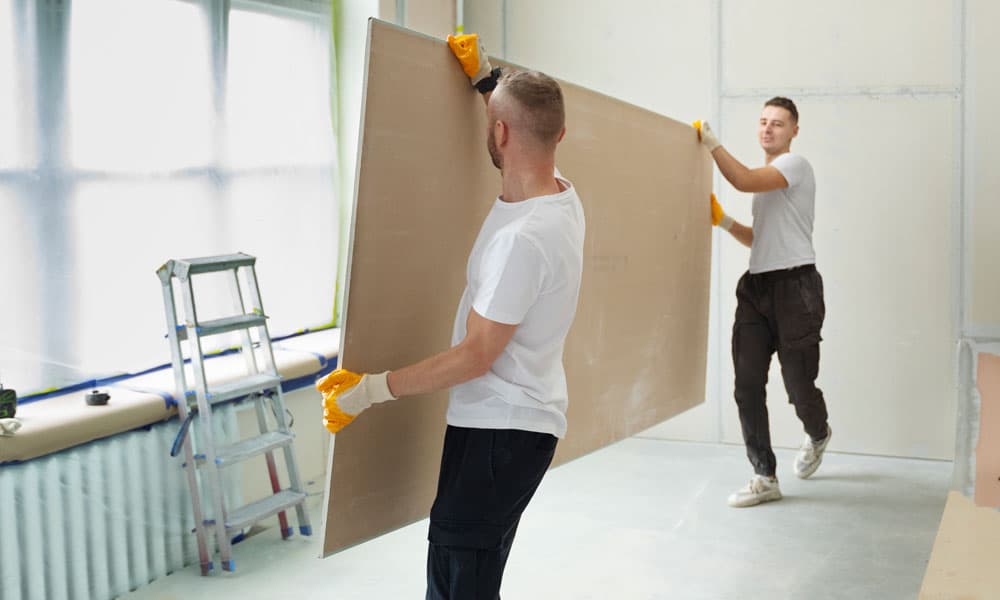 Reboard & Plastering in Leicester